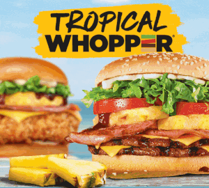 NEWS: Hungry Jack's Tropical Range - Whopper, Jack's Fried Chicken & Grilled Chicken 3