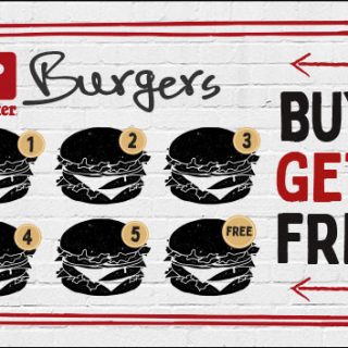 DEAL: Red Rooster - Buy 5 Burgers Get 1 Free for Red Royalty Members 2