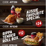DEAL: Red Rooster Latest Delivery Vouchers ($25 Aussie Fried Feast, $24 Aussie Favourite, $12 Rippa Tender Box/Reds Tender Box)