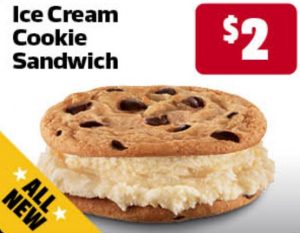 DEAL: Carl's Jr - $2 Ice Cream Cookie Sandwich 9