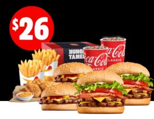 DEAL: Hungry Jack's - $15 Jack's Fried Chicken Hunger Tamers via App 12