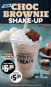 NEWS: Domino's Choc Brownie Thickshake 7