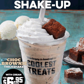 NEWS: Domino's Choc Brownie Thickshake 7