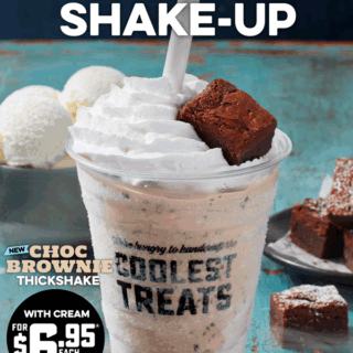 NEWS: Domino's Choc Brownie Thickshake 9