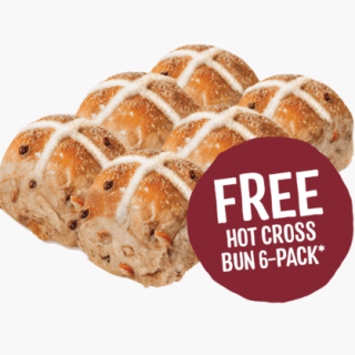 DEAL: Bakers Delight - Free Hot Cross Bun 6 Pack with $5 Purchase for New Dough Getters Loyalty Program Users 4