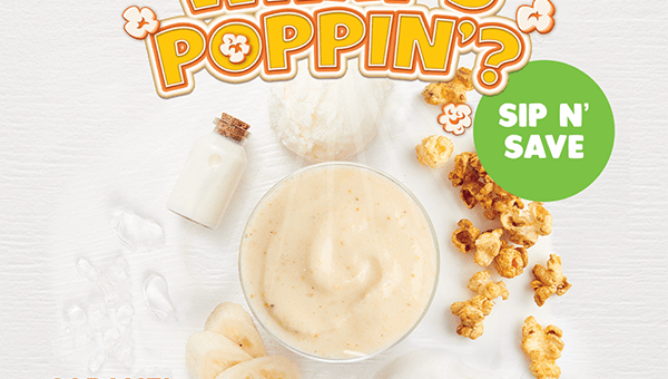 DEAL: Boost Juice - $6 Caramel Popcorn Smoothie (23 March 2022) 6