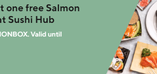 DEAL: Sushi Hub - Buy One Get One Free Salmon Nigiri Box via DoorDash (until 6 March 2022) 5