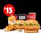DEAL: Hungry Jack's - $15 Jack's Fried Chicken Hunger Tamers via App 5