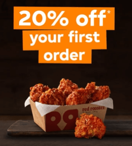 DEAL: Red Rooster - 20% off Fried Chicken by Red Rooster via Menulog 10