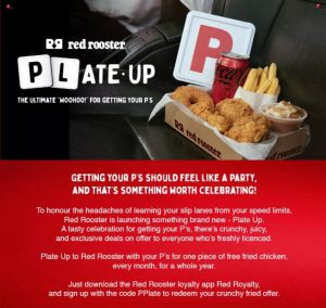DEAL: Red Rooster - Buy 5 Burgers Get 1 Free for Red Royalty Members 7