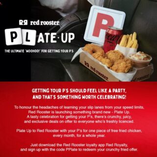 DEAL: Red Rooster - Free Piece of Fried Chicken Every Month for 12 Months for New Red Royalty Members 5