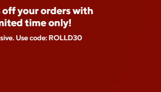 DEAL: Roll'd - 30% off for DoorDash DashPass Members 3