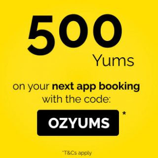 DEAL: TheFork - 500 Yums ($10-$12.50 Value) with Booking until 24 March 2022 7