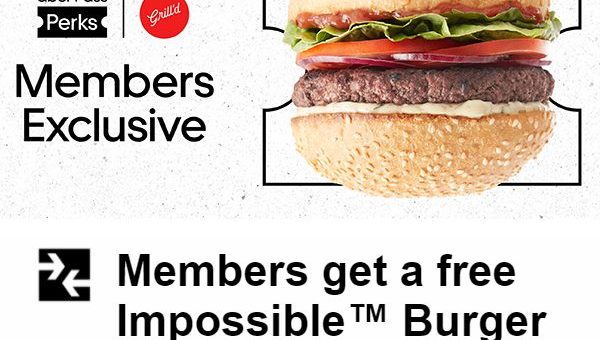 DEAL: Grill'd - Free Impossible Burger with $1 Spend for Uber Pass Members (until 30 March 2022) 2