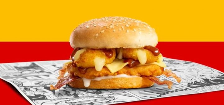DEAL: Chicken Treat - Free Large Chips with Any Parmi Burger via Menulog 6