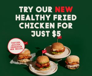 DEAL: Grill'd - $5 Healthy Fried Chicken Burgers for Relish Members (until 8 May 2022) 3