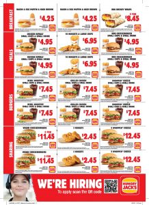 DEAL: Hungry Jack's $1 Small Chips 4
