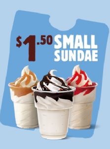 DEAL: Hungry Jack's - $1.50 Small Sundae via App (until 2 May 2022) 3