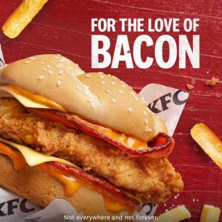 NEWS: KFC Bacon Lovers Burger with Baconnaise sauce 7