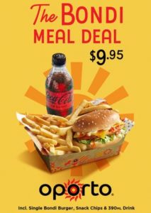 DEAL: Oporto - $9.95 Lunch Deals before 4pm Daily (SA Only) 6