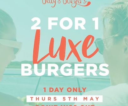 DEAL: Betty's Burgers - 2 For 1 Luxe Burgers (5 May 2022) 5