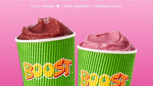 DEAL: Boost Juice - Purchase 2 Pink Dragon Fruit Smoothies & Get $3 off Next Order via App 1