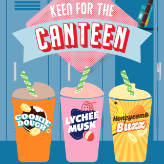 NEWS: Boost Juice - Keen for the Canteen Range (Honeycomb Buzz, Lychee Musk, Cookie Dough) 1