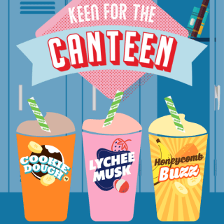 NEWS: Boost Juice - Keen for the Canteen Range (Honeycomb Buzz, Lychee Musk, Cookie Dough) 5