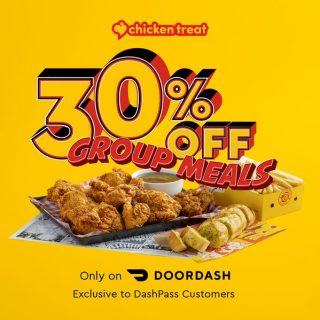 DEAL: Chicken Treat - 30% off Group Meals via DoorDash (until 15 May 2022) 7