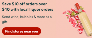 DEAL: DoorDash - $10 off Orders Over $40 at Selected Local Liquor Stores 8