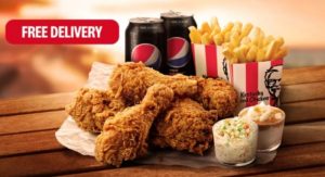 DEAL: KFC - Free Delivery with $21.75 Hot & Spicy Dinner for 2 via KFC App 31