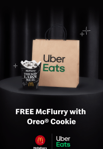 DEAL: McDonald's - Free McFlurry on Orders over $15 via Uber Eats (until 1 June 2022) 31