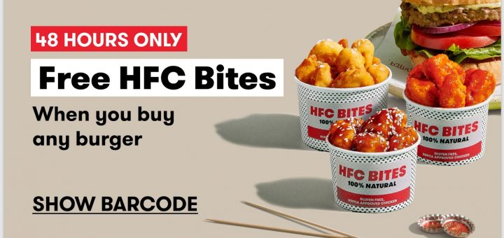 DEAL: Grill'd - Free HFC Bites 6 Pack with Burger or Salad Purchase for Relish Members (until 14 May 2022) 4