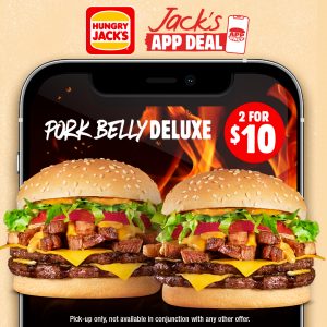 DEAL: Hungry Jack's - 25% off First Time Delivery Orders through Menulog 13