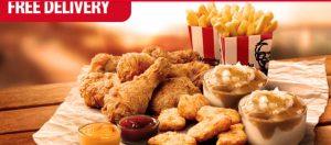 DEAL: KFC - Free Delivery with $23.95 Cheap as Chips Purchase via KFC App (until 8 May 2022) 3