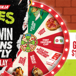 Pizza Hut Spin to Win - 1 in 3 Chance to Instantly Win Share of $1,225,726 Worth of Prizes with $5+ Order 3