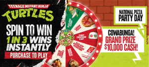 Pizza Hut Spin to Win - 1 in 3 Chance to Instantly Win Share of $1,225,726 Worth of Prizes with $5+ Order 6