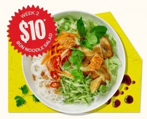 DEAL: Roll'd - $10 Bún Noodle Salad via App or Website (until 5 June 2022) 6