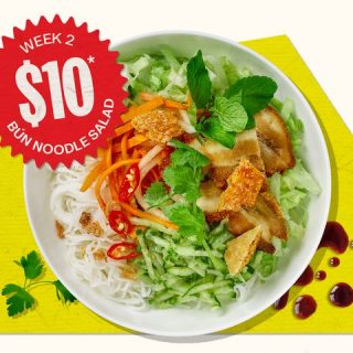 DEAL: Roll'd - $10 Bún Noodle Salad via App or Website (until 5 June 2022) 2