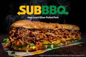 NEWS: Subway Low 'n' Slow Pulled Pork Sub 4