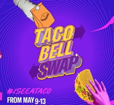 DEAL: Taco Bell Swap - Free Taco Supreme When You Show Photo of Your Sad Lunch (12-2pm 9-13 May 2022) 1