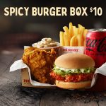 DEAL: Red Rooster $10 Spicy Burger Box Delivered with $25 Min Spend and Click & Collect