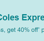DEAL: DoorDash - 25% off with $20+ Spend at Coles Express (40% off DashPass) 11