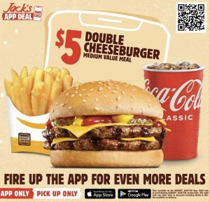 DEAL: Hungry Jack's $2.50 Cheesy Cheeseburger 5