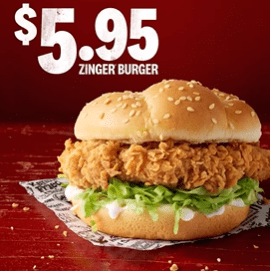 DEAL: KFC $4.95 Hot & Spicy Fill Up 9
