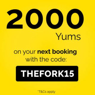 DEAL: TheFork - 2000 Yums ($50 Value) with Booking until 2 June 2022 8