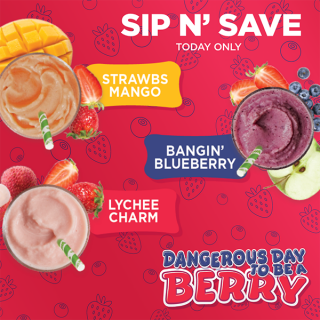 NEWS: Boost Juice - $6 Dangerous Day To Be A Berry Range (27 July 2022) 6