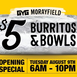 DEAL: Guzman Y Gomez Morayfield QLD - $5 Burrito or Burrito Bowl (9 August 2022) 7