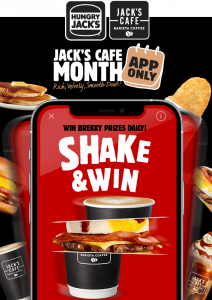 DEAL: Hungry Jack's - Win Breakfast Prizes This Week Only on the Shake & Win App (until 31 July 2022) 3