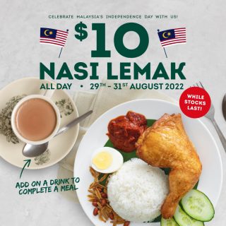 DEAL: PappaRich - $10 Nasi Lemak Dine-In (until 31 August 2022) 3